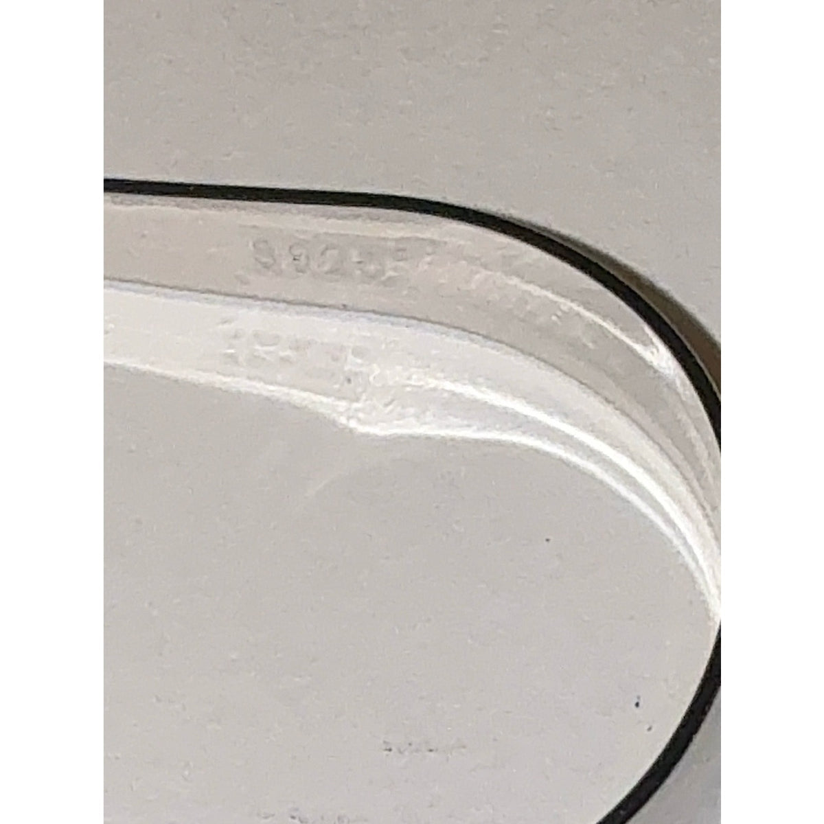 Sterling Silver 925 Teardrop Hoop Earrings Silver